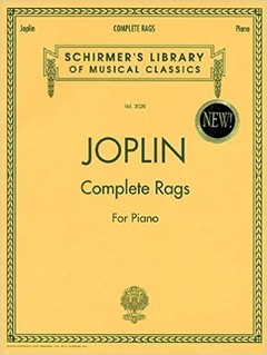 Joplin - Complete Rags for Piano - ( Libro de partituras )