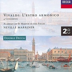 Vivaldi - L´estro armonico - 4 Concertos - Neville Marriner ( 2 CDs )