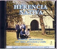 Danzas Argentinas Vol. 5 - Conjunto Herencia Nativa - CD