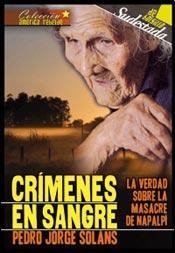Crímenes en sangre - Pedro Jorge Solans - Libro