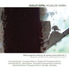 Guillo Espel Cuarteto: Hojas de hierba - CD