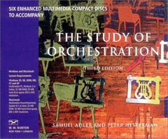 Samuel Adler & Peter Hesterman - The Study of Orchestration - Boxset 6 CD (Multimedia)