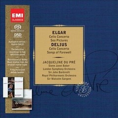 Jacqueline du Pré - Elgar / Delius - Cello Concerto 2 CDs Super Audio