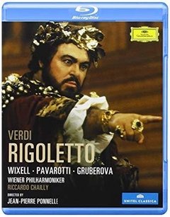 Rigoletto - Verdi - Pavarotti / Gruberova / Wixell - Bluray