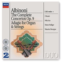Albinoni - The Complete Concertos Op.9 - I Musici / Ayo / Holliger / Bourge ( 2 CDs )