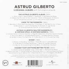 Astrud Gilberto - 5 original albums - 5 CDs - comprar online