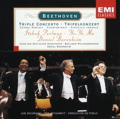 Daniel Barenboim / Itzhak Perlman / Yo-Yo Ma - Beethoven - Triple Concerto - CD