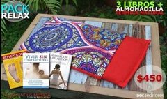 Pack Relax - 3 Libros + Almohadilla Térmica