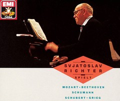 Svjatoslav Richter - Spielt Grieg, Mozart, Beethoven, Schumann, Schubert, Grieg (Box set 4 CDs)