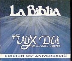 Vox Dei - La Biblia según Vox Dei - 1986 en Vivo en el Ópera - CD