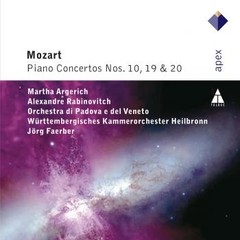 Martha Argerich / Alexandre Rabinovitch - Mozart - Piano Concertos Nros. 10, 19 & 20 - CD