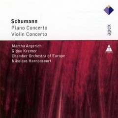 Gidon Kremer & Martha Argerich - Schumann - Piano Concerto - Violín Concerto - CD