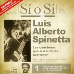 Luis Alberto Spinetta - Sí o sí - Diario del rock argentino - CD