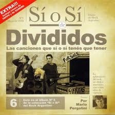 Divididos - Sí o sí, diario del Rock Argentino - CD