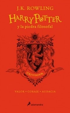Harry Potter y la piedra filosofal - 20 Aniversario - Gryffindor - Libro