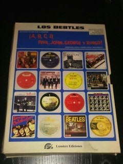 The Beatles - A, B, C, D, Paul, John, George y Ringo - Sus discos originales en Argentina