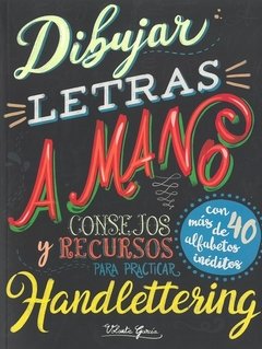 Dibujar letras a mano - Handlettering - Libro