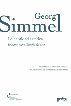 La cantidad estética - Georg Simmel