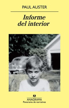 Informe del interior - Paul Auster - Libro