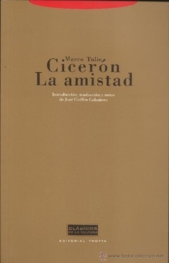 La amistad - Marco Tulio Cicerón - Libro