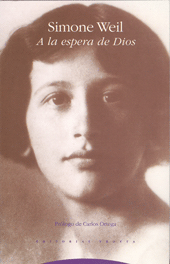 A la espera de Dios - Simone Weil - Libro