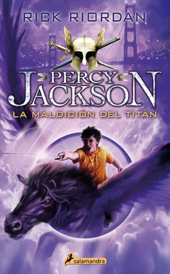 Percy Jackson 3 - La maldición del titán - Rick Riordan - Libro