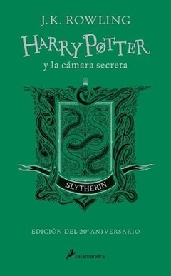 Harry Potter Y La Camara Secreta - Slytherin - Edición del 20 aniversario - Libro