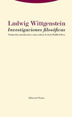 Investigaciones filosóficas - Ludwig Wittgenstein - Libro