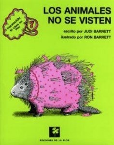 Los animales no se visten - Judi Barrett - Libro