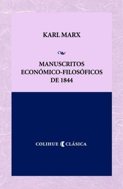 Manuscritos económico-filosóficos de 1844 - Karl Marx - Libro