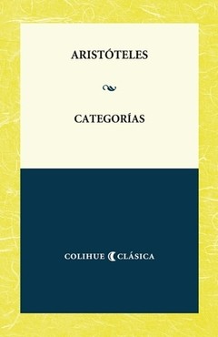 Categorías - Aristóteles - Libro