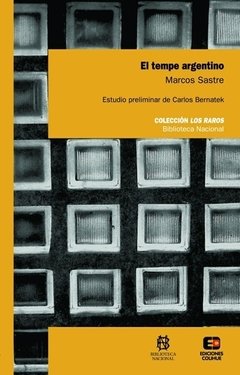 El tempe argentino - Marcos Sastre - Libro