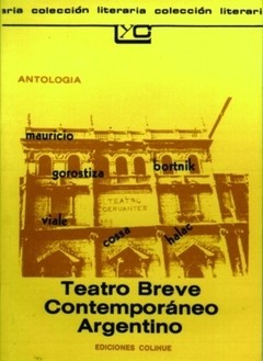 Teatro breve contemporáneo argentino - Antología - Libro