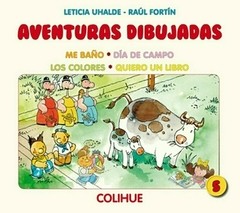 Aventuras dibujadas 5 - Leticia Uhalde / Raúl Fortín - Libro