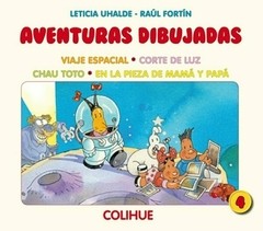 Aventuras dibujadas 4 - Leticia Uhalde / Raúl Fortín - Libro