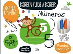 Escribe y vuelve a escribir múmeros - Libro