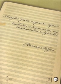 Horacio Salgán - Arreglos para orquesta típica - Libro