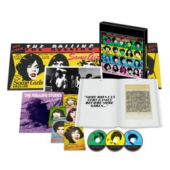 The Rolling Stones Some Girls - Super Deluxe Edition Box Set on Limited Edition ( 2CD + DVD + 7" Vinyl + Book + Postcards )
