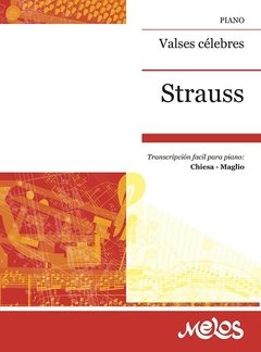 Johann Strauss - Valses célebres - Libro ( Partituras )