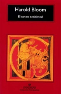 El canon occidental - Harold Bloom - Libro