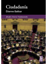 Ciudadanía - Étienne Balibar - Libro