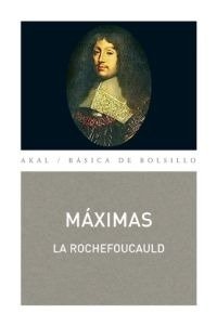 Máximas - La Rochefoucauld - Libro