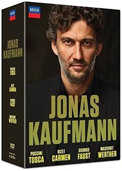 Jonas Kaufmann - Tosca / Faust / Carmen / Werther - Box Set 4 Bluray