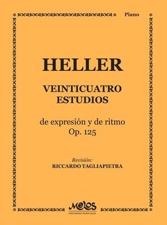 Heller - Veinticuatro estudios Op. 125 - Libro ( Partituras )