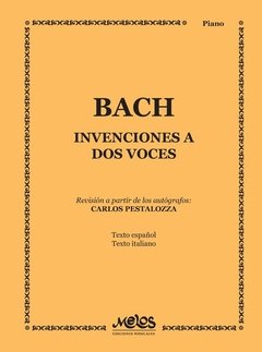 Bach - Invenciones a dos voces - Libro ( Partituras )