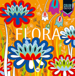 Color Block Flora - Carla Melillo - Libro (p/colorear)