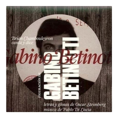 Brian Chambouleyron - Figuración de Gabino Betinotti - CD - comprar online