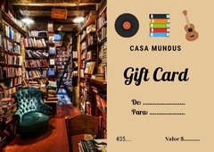 Gift Card: El regalo PERFECTO - Casa Mundus