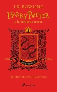 Harry Potter y La Camara Secreta - Gryffindor - Edición del 20 aniversario - Libro