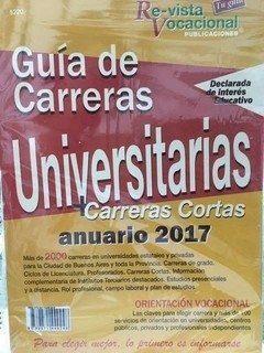 Guía de Carreras Universitarias - Anuario 2017